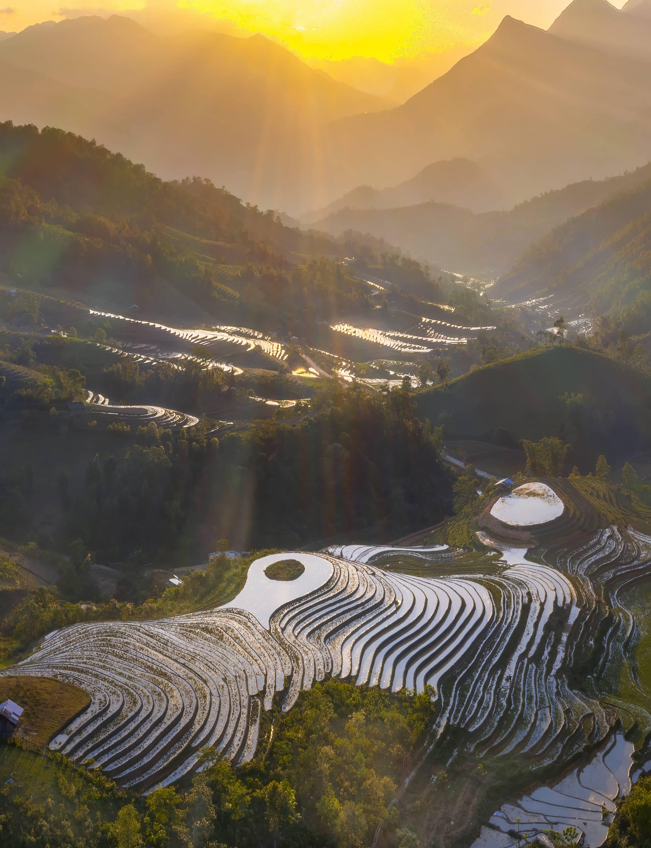 233 – Hoàng hôn mâm xôi mùa nước đổ – Vũ Bảo Ngọc