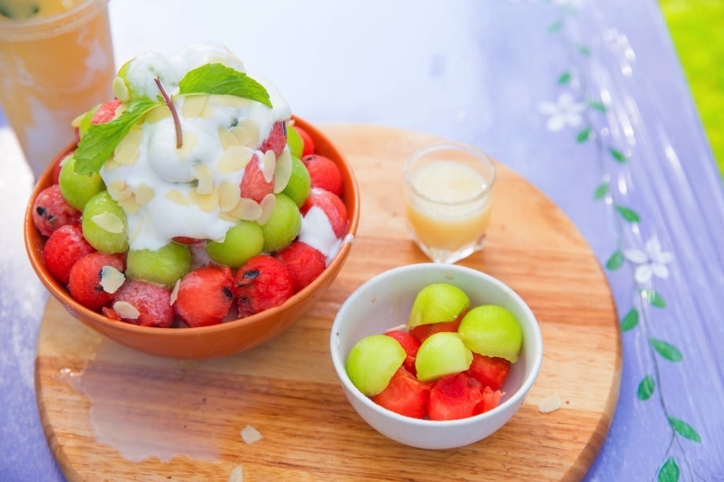 Patbingsu là món ăn hút khách nhất vào ngày hè