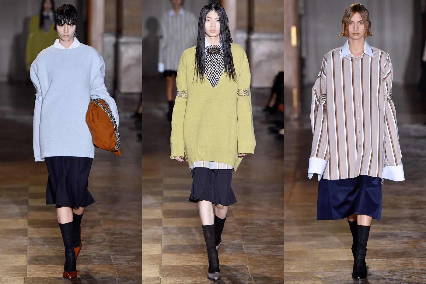 Bộ sưu tập mùa xuân 2022 tại tuần lễ thời trang của Raf Simons