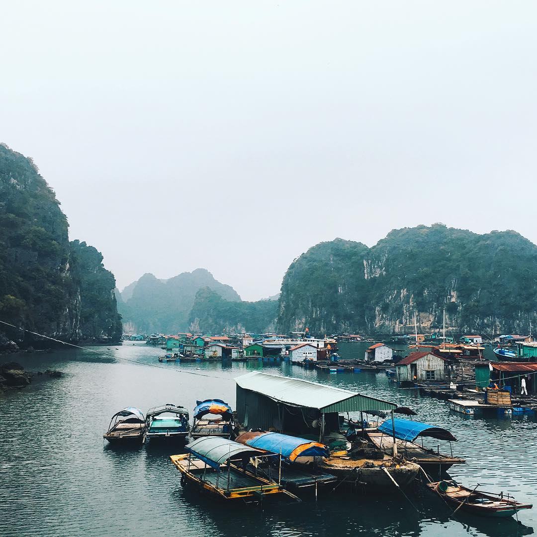 Làng chài Cái Bèo - địa điểm du lịch hè có cảnh sắc vô cùng bình yên