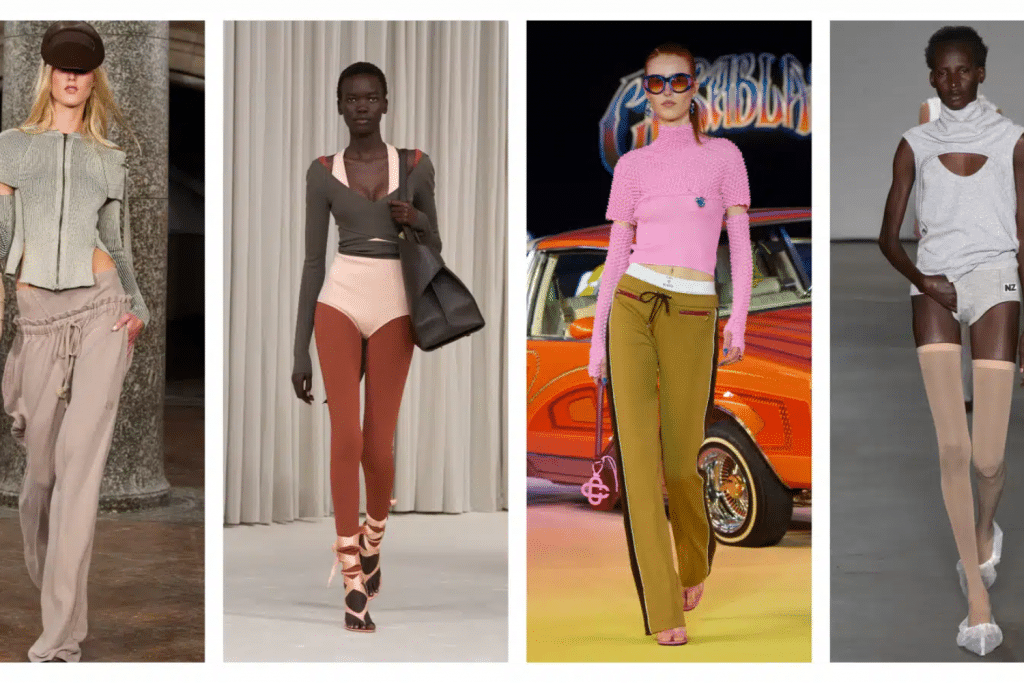 Người mẫu trình diễn các xu hướng thời trang độc đáo và nổi bật của năm 2025