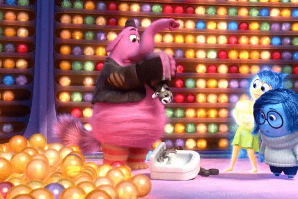 Bin và các cảm xúc đang lo lắng bên trong tâm trí cô bé Riley